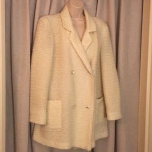 Vintage cream colored coat